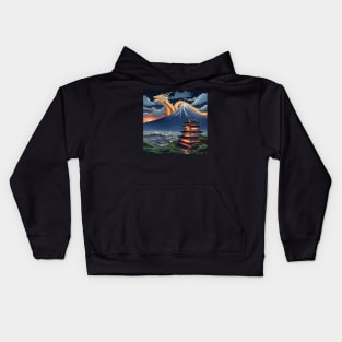 The Golden Dragon Kids Hoodie